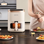 GDF  Air Fryer Large (5L/7L/8L) Led Digital Touch Screen Transparent New Glass Gall Bladder Multi-fu