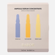BABOR Ampoule Concentrates (3x2ml) | Hydra Plus, Nutri Restore, Perfect Glow