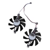 Graphics Card Cooling Fan for Radeon RX 580 RX5500 XT 80mm 4 Pin 4 Wires VGA Fan