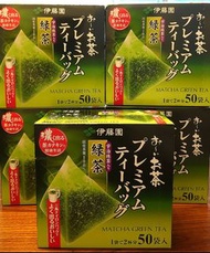 [新到現貨] 🇯🇵日本版 伊藤園 綠茶 三角茶包 50個 Itoen Green Tea Premium Tea bag 50 bags 伊藤園茶包