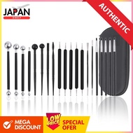 Aurochs EZ-tools, 20-piece set of Claespatchula with 40 shapes, comes with a dedicated case, suitabl