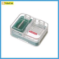 方形分格切藥器+磨粉藥盒 (綠色)  [平行進口]