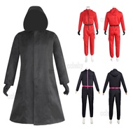 New Style Squid Game Costume for Kids Boy Halloween Photos Boss Clothes Kids Boy Outfit Windbreaker 