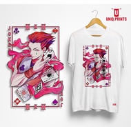 Anime Shirt HXH HISOKA FRONT Graphic Tshirt Unisex