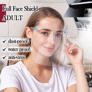 Full face shield / Transparent Face Mask / Face Shield Adult / Oversize Shield Large / Face Shield Mirror