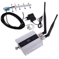 2100mhz900gsm Head Set Yagi Antenna Dual Amplifier Mini Mobile Phone Signal 1800 IQGT
