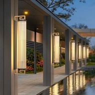 7ZY6 Led Villa Courtyard 100-240v Modern Home Yard Decoration Wall Facade Lamps Light Ip65 Outdoor W