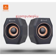[SDW] pekanbaru/Kisonli A101S Mini Usb Laptop Speaker 3Wx2 Deep Bass - Black