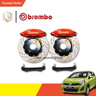 Brembo F40 4Pot Brake Kit - Perodua Axia / Bezza