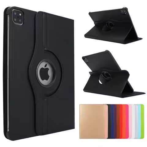 For iPad Pro 13 Air 13 2024 Case 360 Rotating Leather Stand Protective Case For iPad Pro 12 9 12.9 C