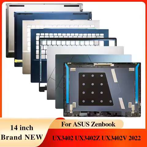 Laptops Accessories Case For ASUS UX3402 UM3402Y UX3402Z UX3402V Notebook LCD Back Cover Front Frame