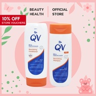 QV Nourishing Shampoo 250g | QV Nourishing Conditioner 250g | For Dry & Sensitive Scalp [BeautyHealt