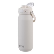 Australia Oasis Three-Layer Ceramic Pop Lid Thermos 750ml (Oat White) Cup Water Bottle