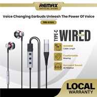 REMAX Type-C Wired Voice-Changer Earphones Voice Changing Earbuds Unleash The Power Of Voice RM-635A