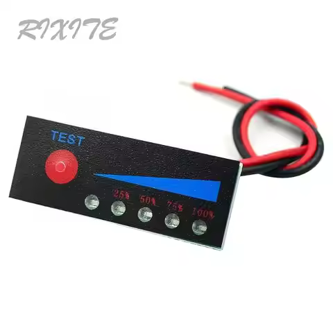 Battery Level Indicator 18650 Lipo Lithium Capacity Tester Meter 1S 2S 3S 4S 5S 6S 7S 12V 24V 36V 48