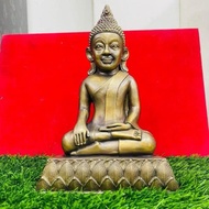 阿赞康贤  arjan klang seng Wat Khao Kut 顺德照哥哟 Somdej chao koyo 佛历Be2559  這是漂亮 5寸帕脚 Chao KorYo  高度10寸半 由阿