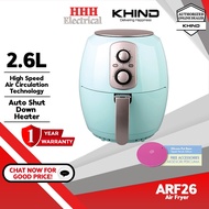 KHIND Air Fryer ARF26 AIRFRYER 2.6 L Mesin Goreng Tanpa Minyak /Air Fryer 3.5L CAF-S3501TX /Haier HA