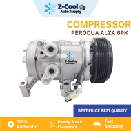 Aircond Compressor 6PK 10S13C R-134A Perodua Alza / Myvi Lagibest 1.3 1.5 Denso System
