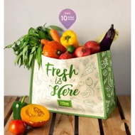 (NEW) Village Grocer Canvas Bag (Green)