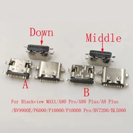 10-50Pcs USB Plug Connector For Blackview P6000 P10000 Pro MAX 1 A80 A8 Plus BV9900E BL5000 Charging