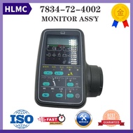 New PC300-6 PC200-6 PC400-6 Excavator Display Panel 7834-72-4100 7834-72-4002 6D102 Engine Monitor D