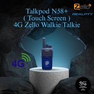 (TouchScreen) 4G Talkpod Walkie Talkie N58+ (Zello/RealPTT)