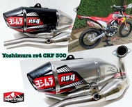 ท่อ Yoshimura rs4 CRF 250-300 L , RALLY (พร้อมส่งในไทย)