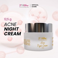 Jglow J glow Skincare NIGHT CREAM JNC BPOM Radiance Spotless DNA Salmon KRIM MALAM Perawatan Pemutih