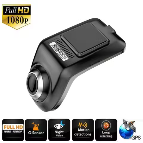 Car DVR Camera Adas Dashcam 1080P U3 Android Super Night Vision Loop Recording Motion Detection Dash