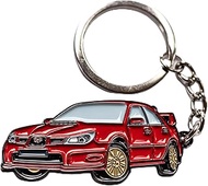 06 WRX, STI Metal Keychain, Tough, Great Gifts, Compatible with Subaru