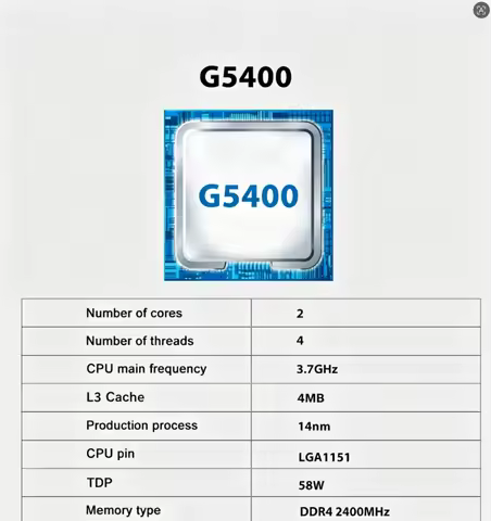 SOYO H310M DDR3 Motherboard Kit Xeon G5400 CPU 16G=8G*2 RAM Intel LGA1151 TPM2.0 Computer Combo PCIE