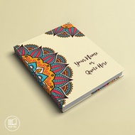 Custom notebook agenda notes notebook notes write mandala school college binder