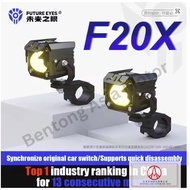 [100% ORI FUTURE EYES] FUTURE EYES F20X F20-X Headlamp Headlight Spot Light Motorcycle Touring LED M