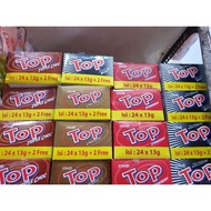 TOP DELFI-DELFI TOP 24x9g BOX All Varian-DELFI TOP COKELAT ( Coklat / Strawberry / Black White) COKL