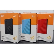 WD My Passport 4TB 4 TB - HD HDD/ External Hard Drive/ 2.5" External/