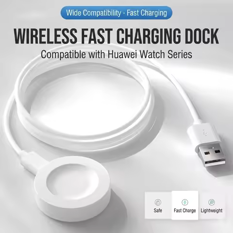 For Huawei Watch Charger Magnetic Charger For Huawei GT6, GT5, GT4, GT3 Pro, Cyber Runner, GT 2022, 
