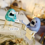 Creative Megalodon Mini Tea Brewing Fishing Shark Tea Brewing Device Cup Rim Tea Bag Cup Hanging Cut