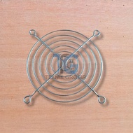 9 CM Silver Anti-Rust Iron Grill Fan for PC Casing Fan