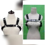 Utomorumja Body Belt Fashion Harness/ Punk Korean Style Grunge Gothic Preppy Harajuku Style Belt