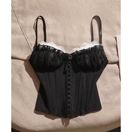 Sexy Lace-Spliced Tank Tops - Y2K Harajuku Grunge Style