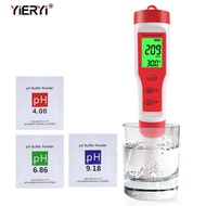 TDS Meter PH Meterเครื่องทดสอบคุณภาพน้ำที่มีTDS PH EC Temp 4 In 1 สำหรับดื่มน้ำ
