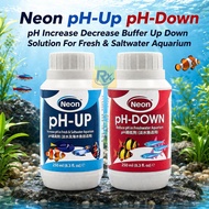 250ml Neon pH-Up pH-Down pH Increase Decrease Buffer Up Down Solution For Fresh & Saltwater Aquarium