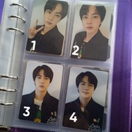 Sharing dicon bts jin Moslem each photocard pc only selca concept