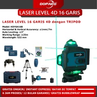 Laser Level Bangunan Waterpass Laser Keramik LEVEL 16 line 4D