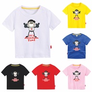 AumSum Series-02 It's AumSum Time 100% Cotton Cartoon T-Shirt for Kids - Ultra-Soft & Breathable