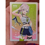 Airani Iofifteen hololive pocky chromatic future official photo card Latest Edition