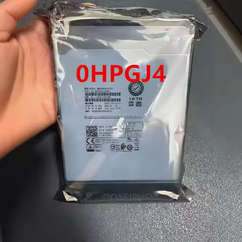 New Original Hard Disk 16TB SATA 3.5" 512MB 7200RPM For 0HPGJ4 HPGJ4 MG08ACA16TEY