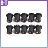 Motorcycle Rubber Expansion Nut Screw Rivet Fastener Modified Windshield