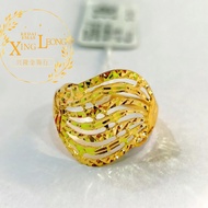 Xing Leong 916 Gold Fashion Ring Cincin Fesyen Emas 916