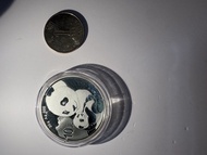2019年熊貓銀幣